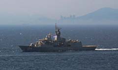 HMAS Parramatta East China Sea China escalation